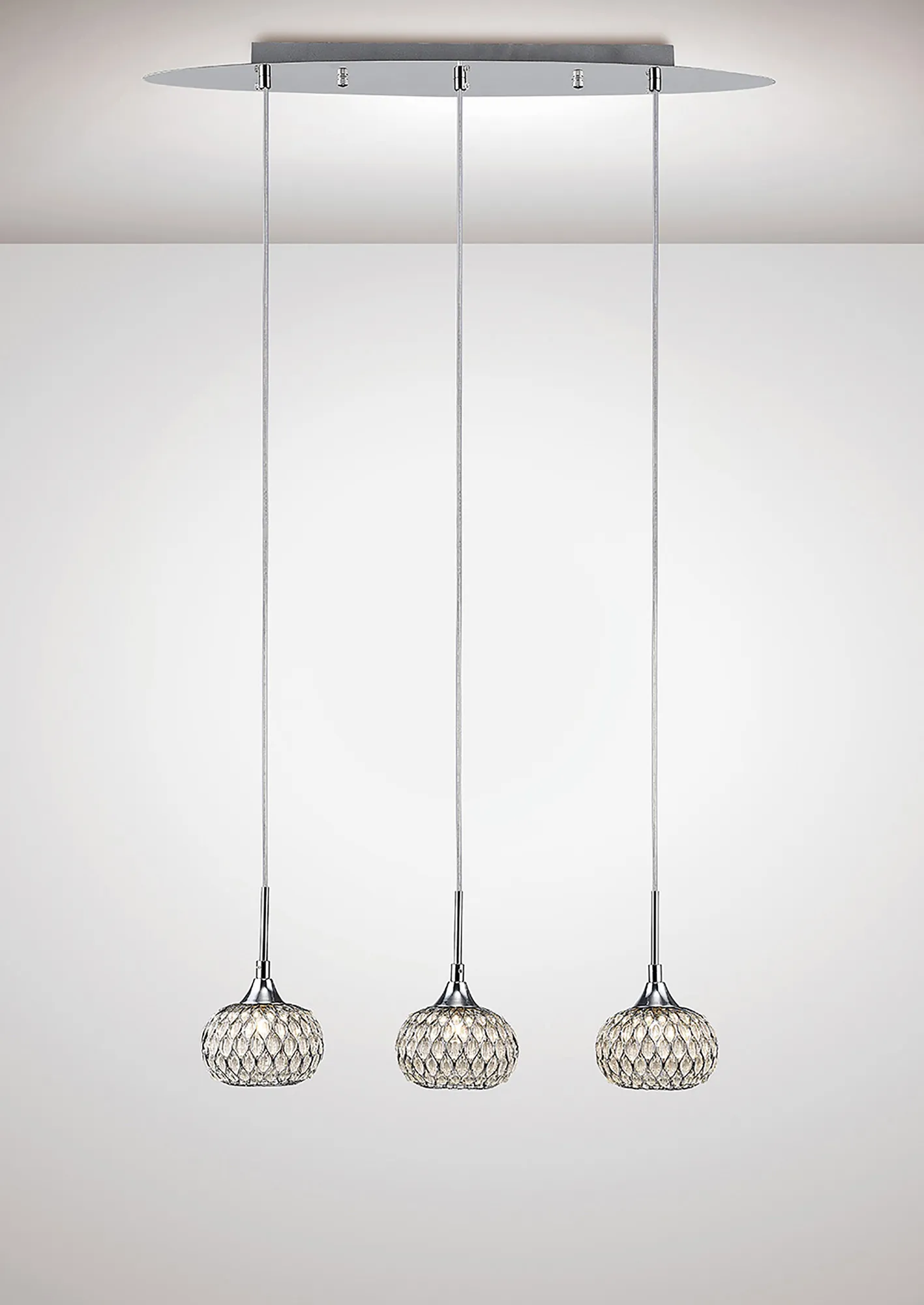 Chelsie Polished Chrome Ceiling Lights Diyas Linear Fittings Chelsie Polished Chrome Ceiling Lights Diyas Linear Fittings